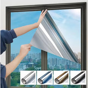 Household Insulated Glass Film For Windows Privacy Protection And Sun Protection One Way Mirror Window Film