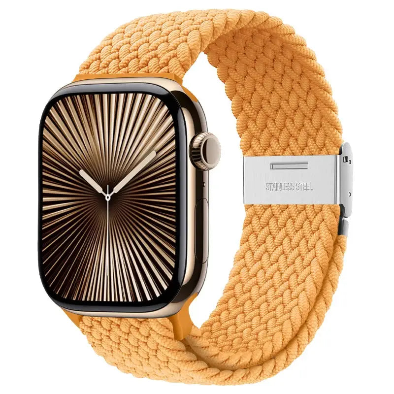 Strap For Apple watch band 46mm 45mm 44mm 49mm 40mm 41mm 42mm Braided loop correa bracelet iWatch series 10 8 9 7 5 2030