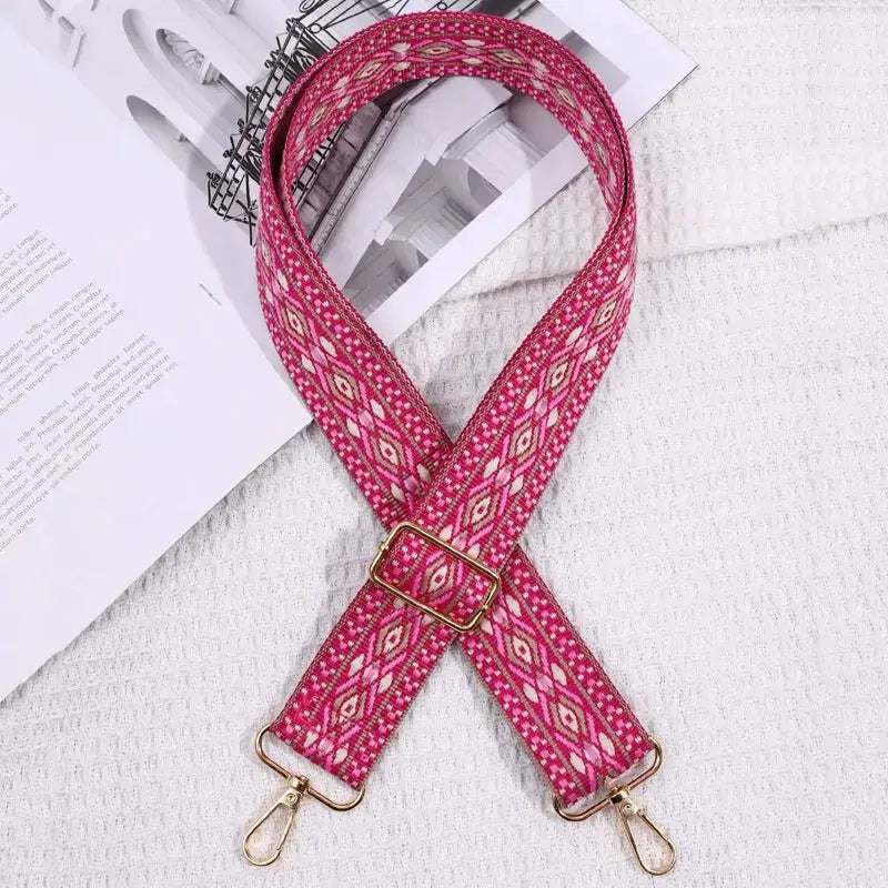 CarryCraft Adjustable Multifunctional Bag Straps Durable Fabric 54.33 Inch Length Minimalist Design