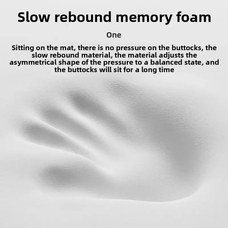 ComfyDrive Memory Foam Car Seat Cushions With Lumbar Support For Cool Breathable Comfort In Car And Office
