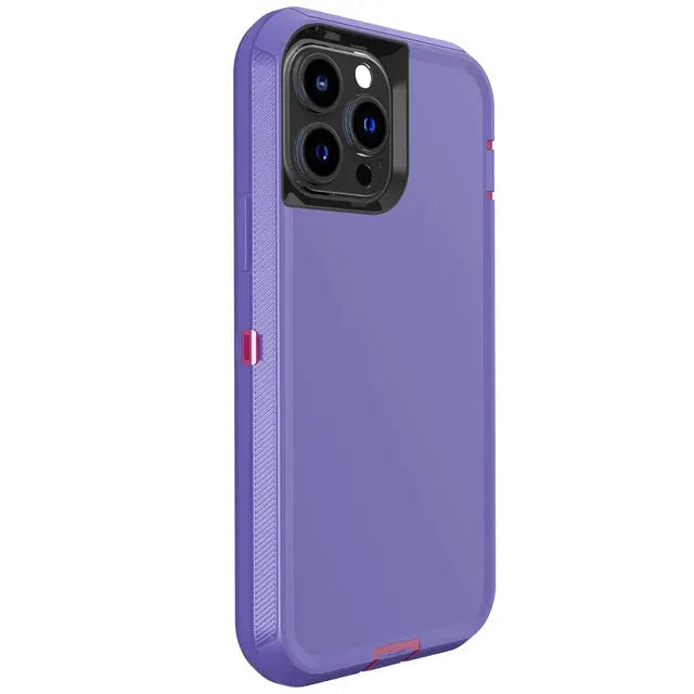 ArmorGuard ProShield 3in1 Heavy Duty Armor Shockproof Case For iPhone 16 Pro Max Dustproof Protection