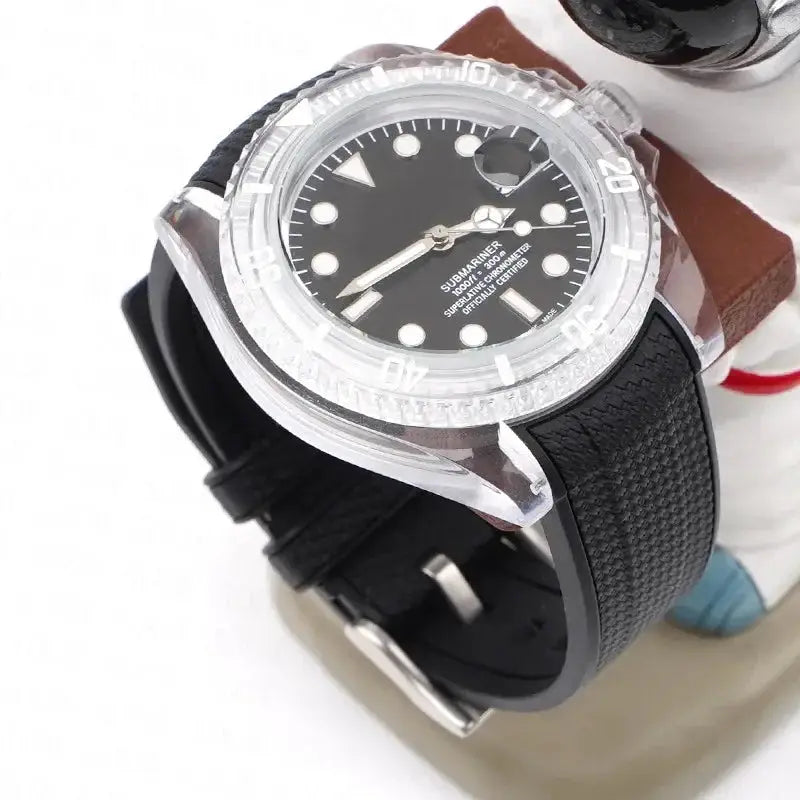 Joint MoonSwatch 20mm Diving Strap for Omega X Swatch Men Women Arc Curved End TPU Rubber Bracelet for Rolex Watch Band 2028