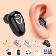 NovaSound Mini Invisible Earphones Wireless Bluetooth Five Zero In Ear Earbuds For Sports Comfort And HiFi Sound