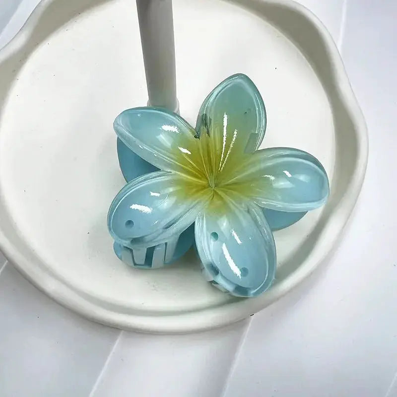 Large Matte Flower Claw Clip - Simples Market