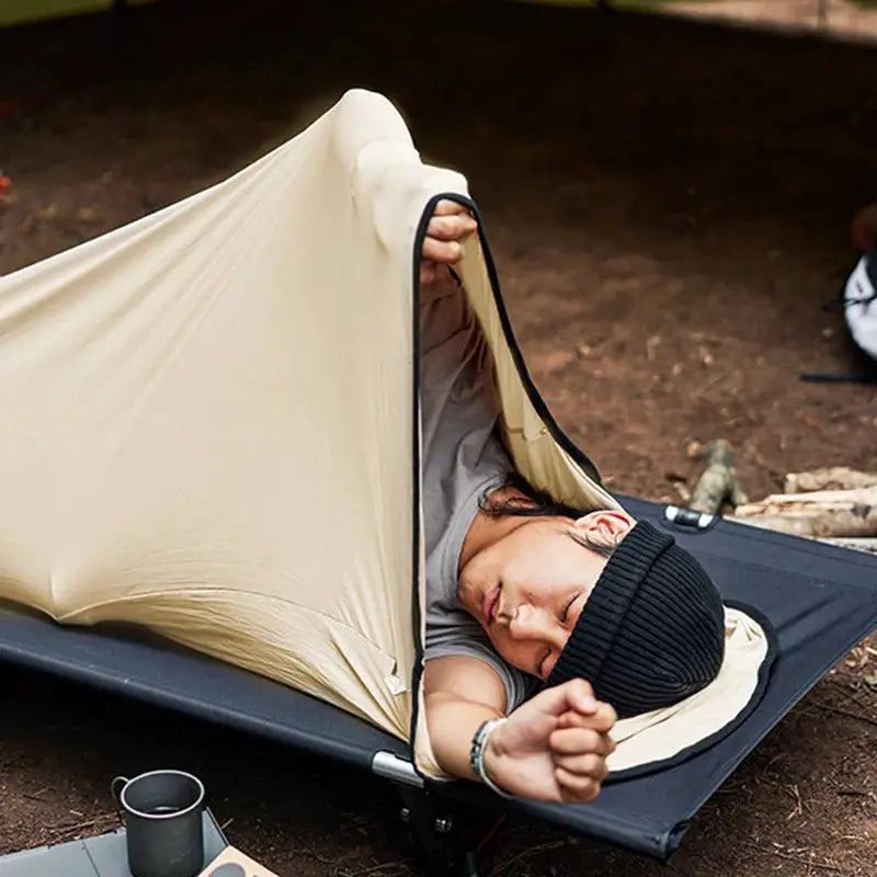 Naturehike sleeping bag liner beige ultralight travel sheet for camping