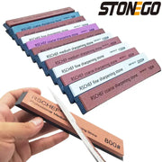 Dual Sided Whetstone Knife Sharpener 60 to 3000 Grit Professional Water Stone for Kitchen Tools