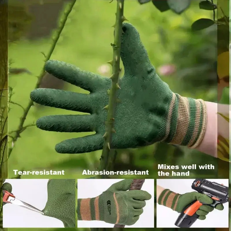 2026 Thorn Proof Unisex Gardening Gloves Breathable Waterproof Protection for Cactus Roses Blackberry