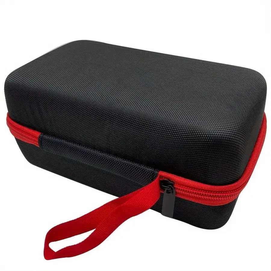 EVA tool organizer by Simples Market, black heavy-duty case with red zipper and strap