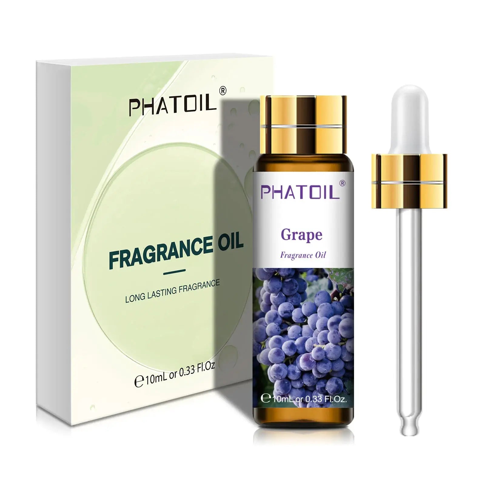 Phatoil Sweet Fruit Fragrance Oils Set 10ml For Aromatherapy And Diy Candles Cherry Apple Strawberry Mango Coconut
