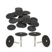 32mm Abrasive Cutting Discs with Mandrels for Dremel Rotary Tool Metal Cutting Set 11 21 54 Pieces