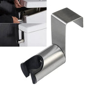 Stainless steel bidet sprayer holder hook, wall-mounted bracket for hand shower in bathroom
