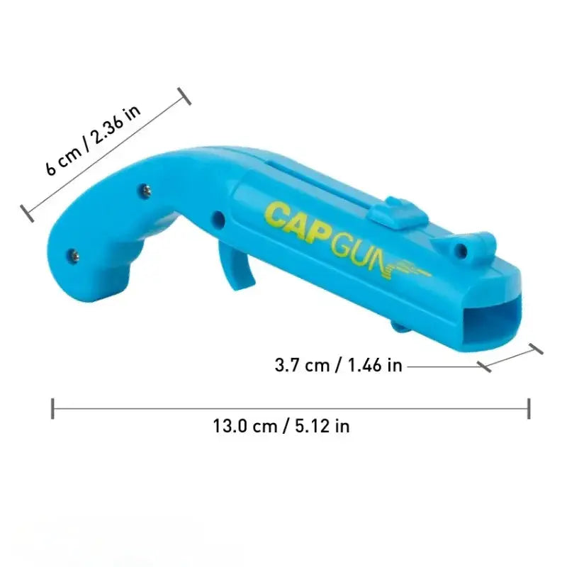 Cap Gun Beer Bottle Opener And Cap Launcher Portable Bar Tool For Parties And Gatherings Kitchen Accessory