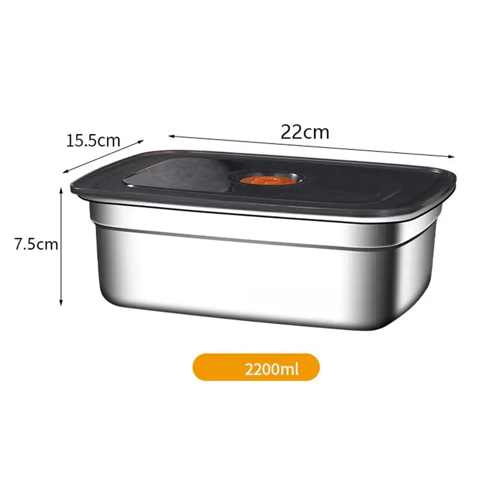 EverPack Stainless Steel Camping Lunch Box Sealed Leakproof Bento Box Microwave Safe Large Capacity