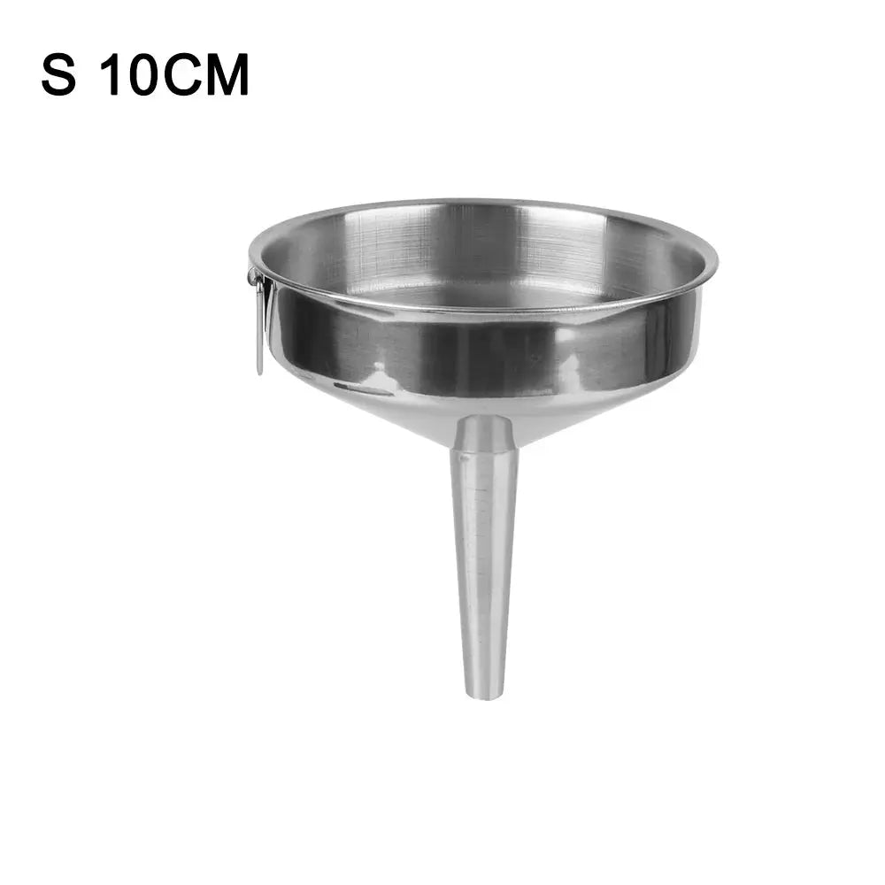 NICEYARD Eco Friendly Metal Funnel For Canning And Kitchen Tools Wide Mouth Bar Wine And Oil Flask