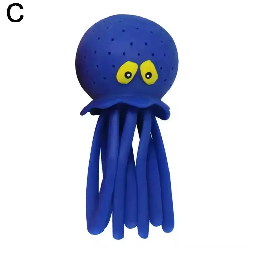 Baby Bath Toys Sponge Water Absorbing Octopus Squeezing Stress Relief Toy For Children Summer Water Play