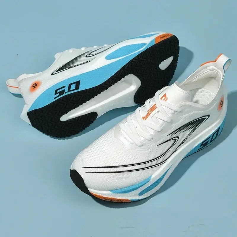 Unisex 2025 Full Carbon Plate Running Shoes For Marathon Racing Lightweight Breathable Bounce Cushion Sports Sneakers