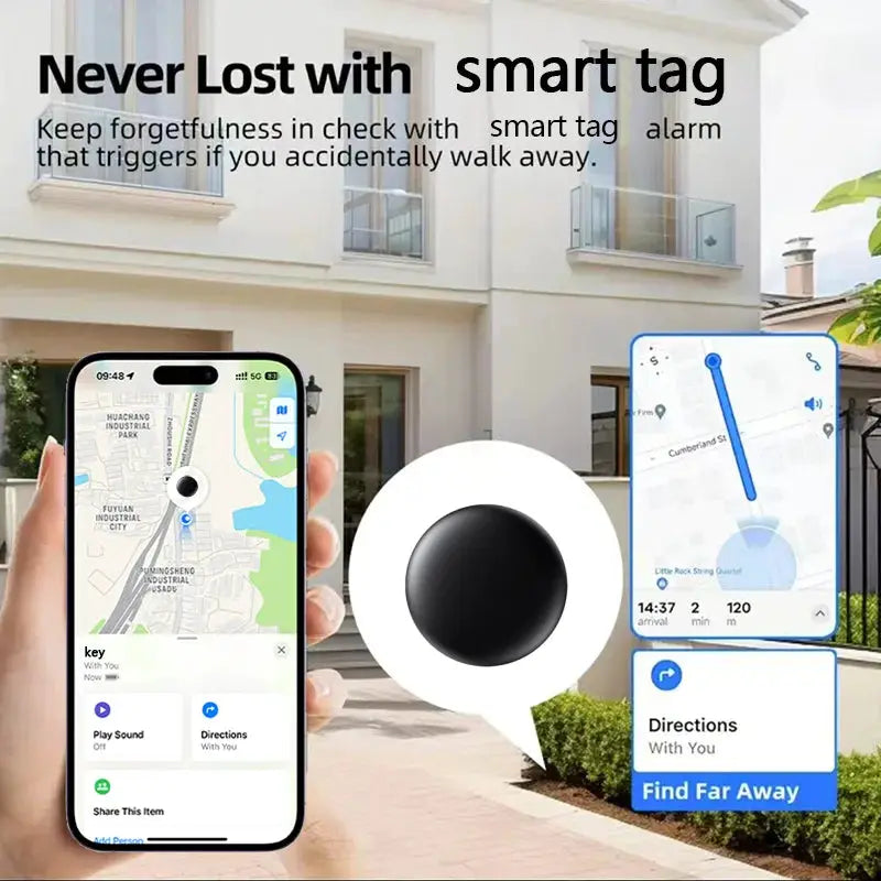 Simples Market 4-pack IOS GPS Find My smart tags with magnetic silicone shells for skateboard and car