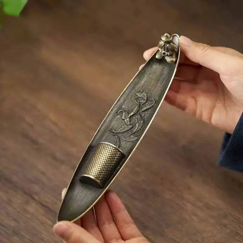 Metal Censer Holder for Incense Sticks 2mm Diameter 20cm Length Elegant Living Room Decor - Simples Market