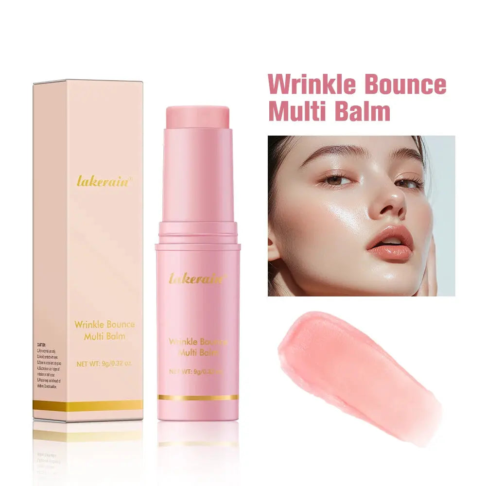 Moisturizing Wrinkle Bounce Multi Balm With Collagen Hyaluronic Acid And Sunflower Seed Oil For Anti Aging Skin Care