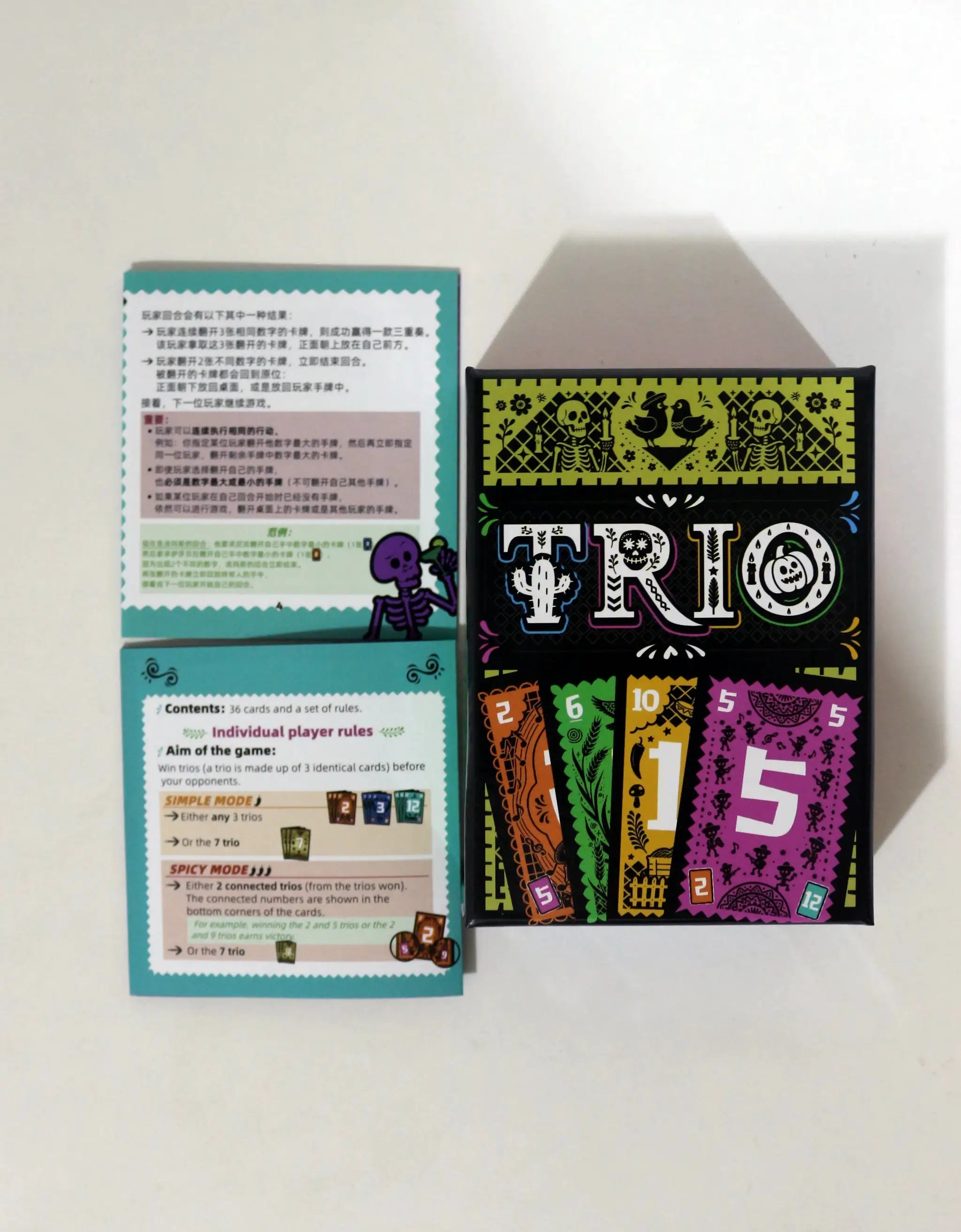 Trio Family Card Game For 3 To 6 Players Ages 8 And Up Quick 15 Minute Play On 2024 Game Of The Year Recommendation List