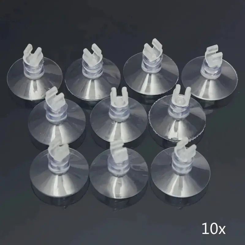 Rubber Aquarium Suction Cup Holders For Air Hoses And Oxygen Tubes 5 Or 10 Pack Durable PVC