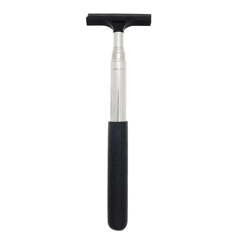 Simples Market car rearview mirror cleaning tool with telescopic metal handle and black foam grip