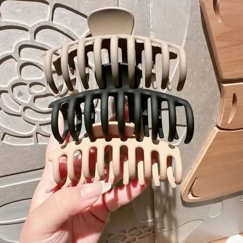Geometric Matte Hair Claw Set - Simples Market