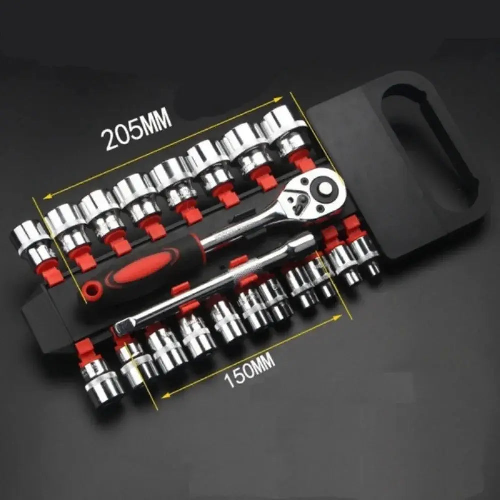 12 Piece Wrench Socket Set For Motorcycle And Bicycle Repair Tools Automotive Car Boat Maintenance Bike Multitool Kit