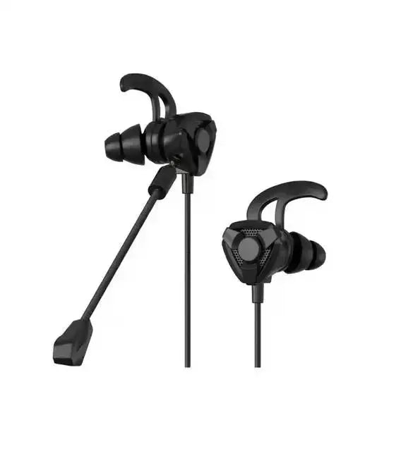 PulseTech Wired Gaming Earbuds With Mic 10mm Graphene Diaphragm Active Noise Cancellation For PUBG PS4 CSGO