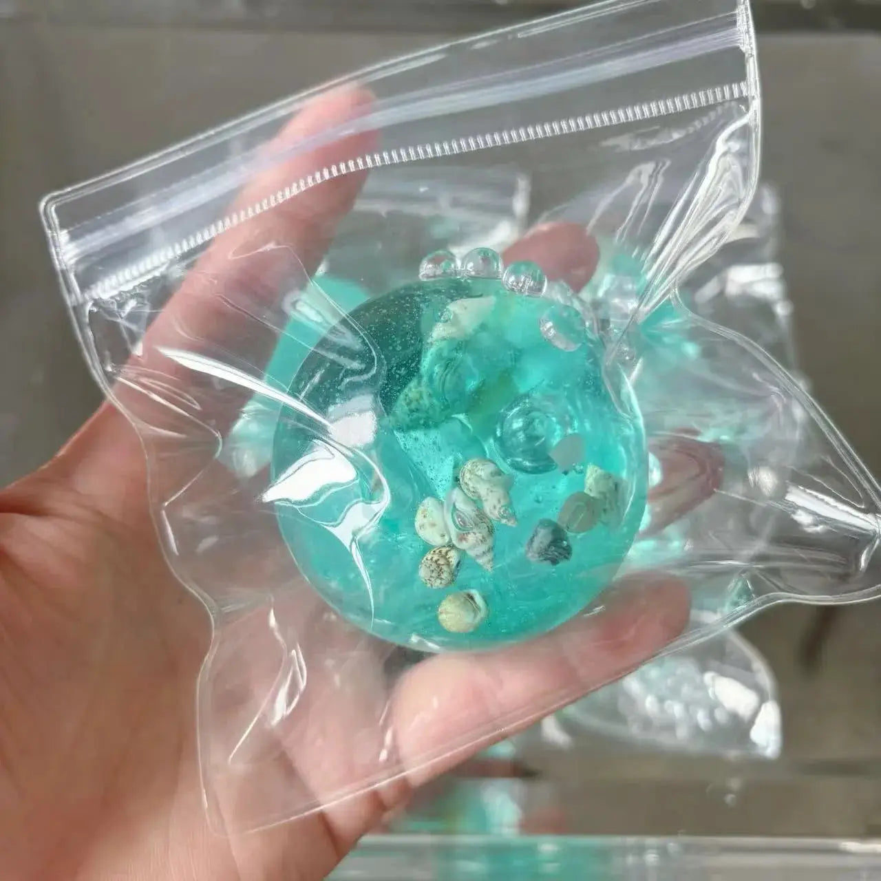 Adult Ocean Squishy Stress Balls Sensory Toys For Anxiety Relief Maltose Water Ball Fidget Toys Bulk Gift Autism