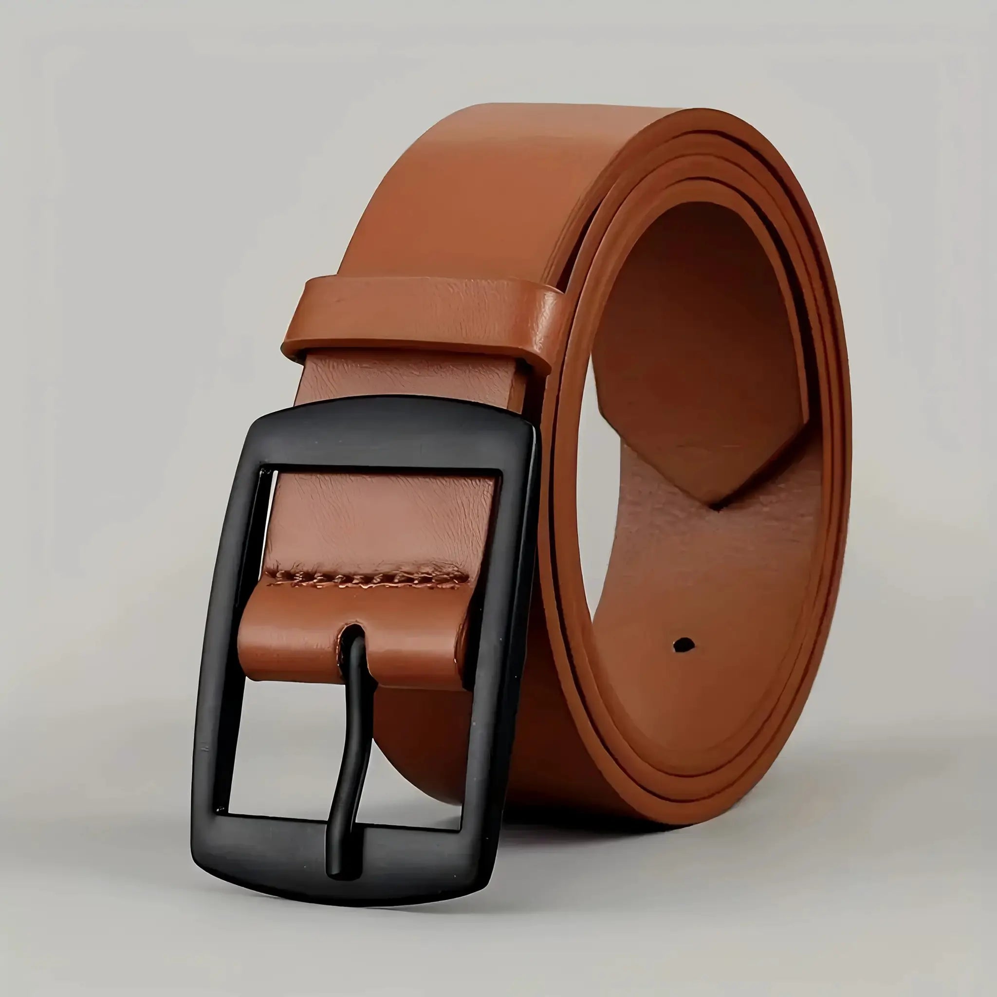 Designer PU Leather Belt Unisex For Men And Women With Metal Pin Buckle Premium High Quality