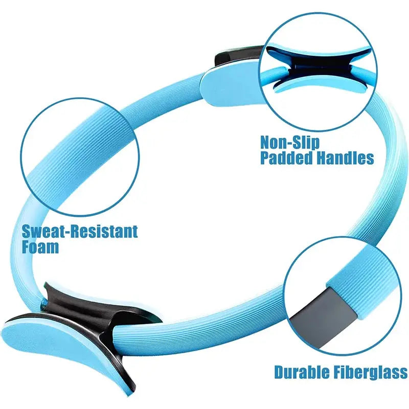 Yoga Fitness Pilates Ring For Pelvic Floor Training And Full Body Workout Open Back Ring For Yoga And Pilates At Home
