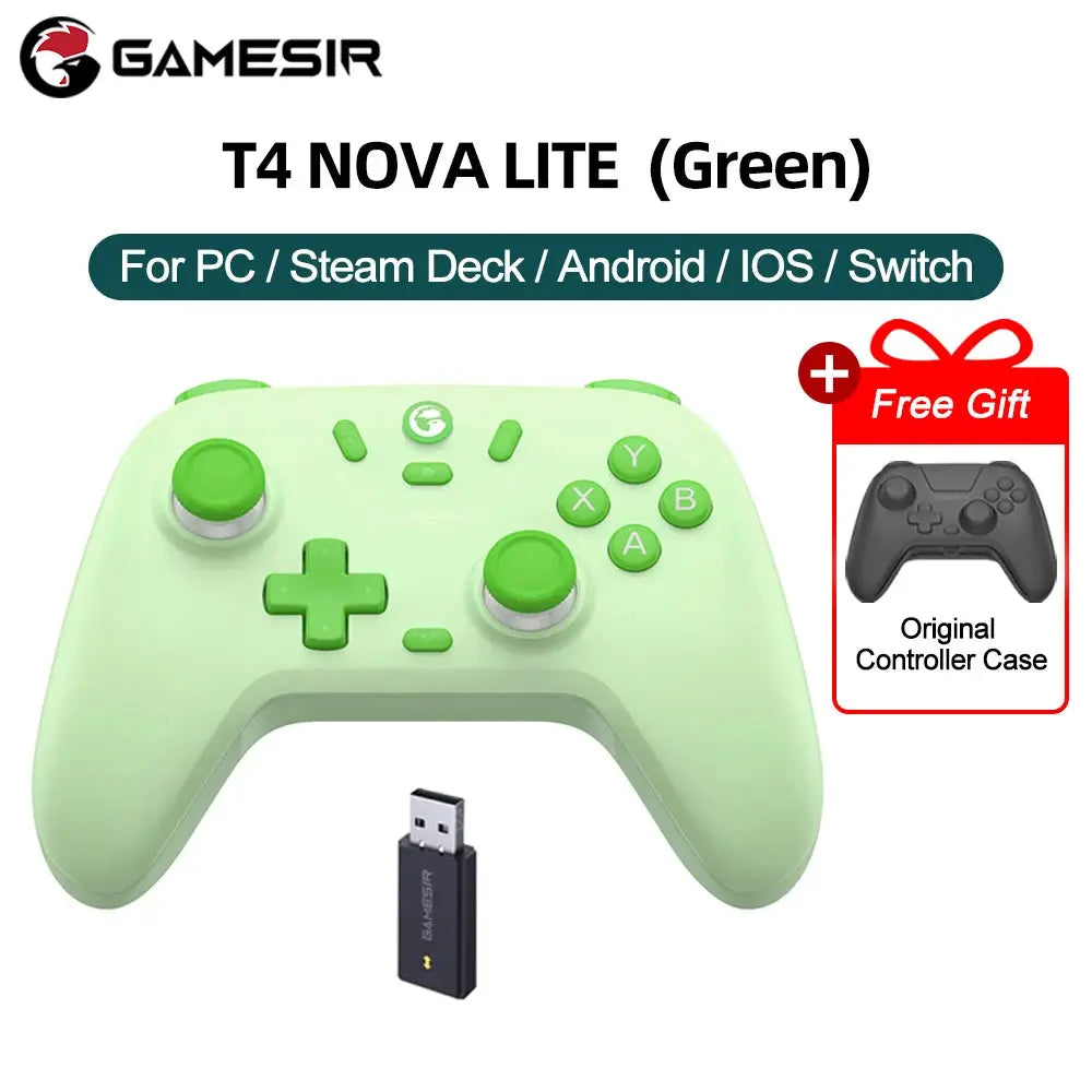 GameSir Nova Lite Controller For Nintendo Switch PC Steam Android iOS Hall Effect Joysticks With Dual Rumble