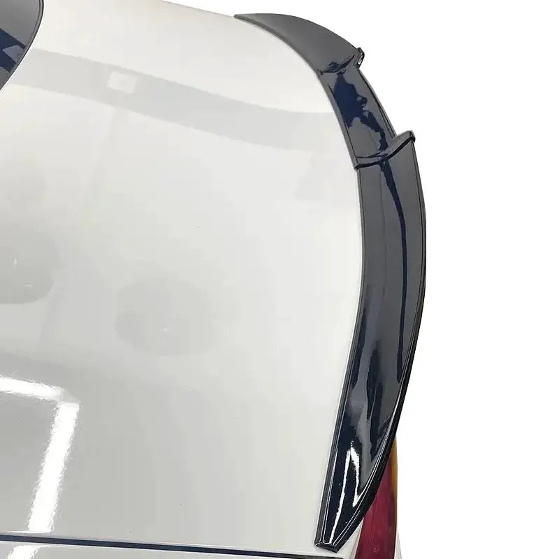 Audi A4 B8 rear trunk spoiler kit, 3-piece matte black soft plastic by Simples Market