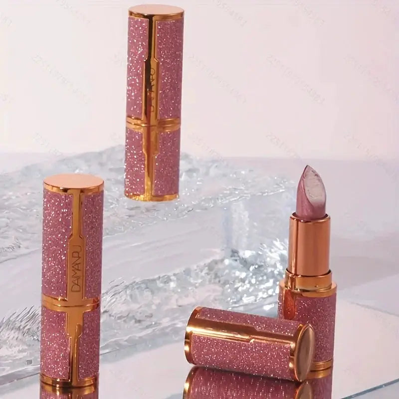 RoseGlow Rose Smoke Lipstick With Glossy Velvet Finish Waterproof Long Lasting Shine
