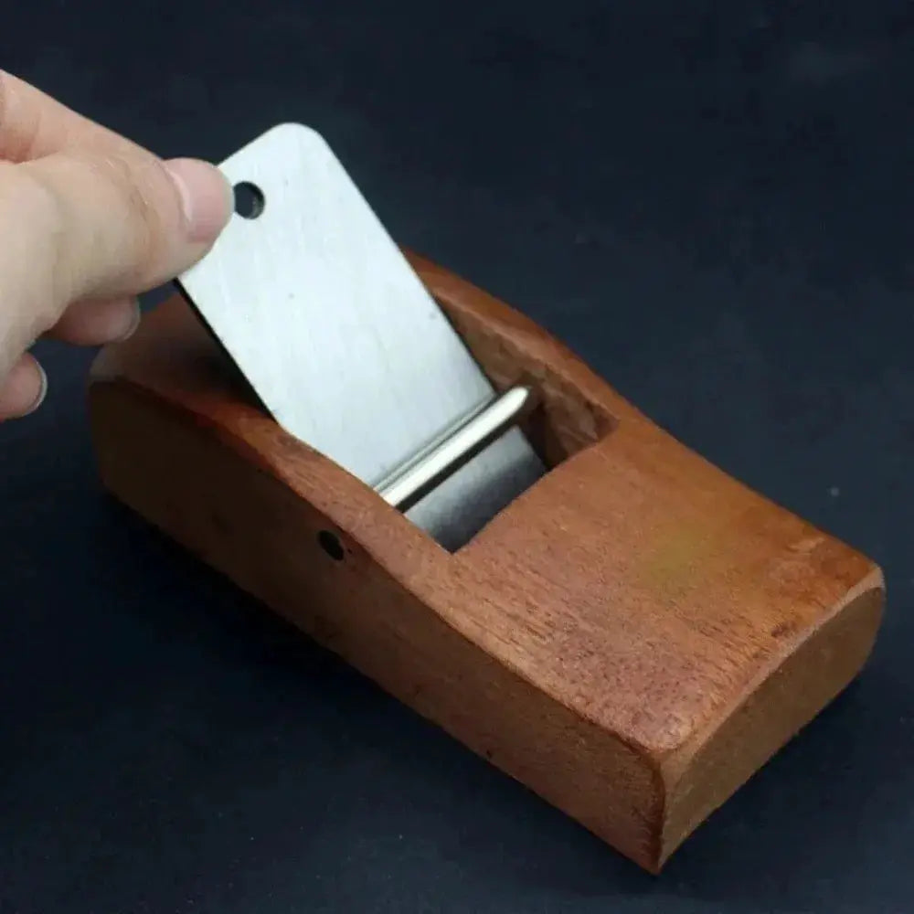 DIY Woodworking Manual Planer Block Plane Mini Hand Tool For Smoothing Wood Surfaces Stainless Steel