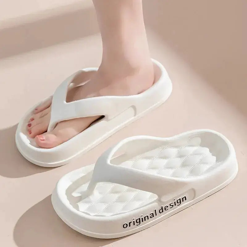 Brand Women's Platform Non Slip Slippers for Indoor Outdoor Comfort and Secure Stable Grip