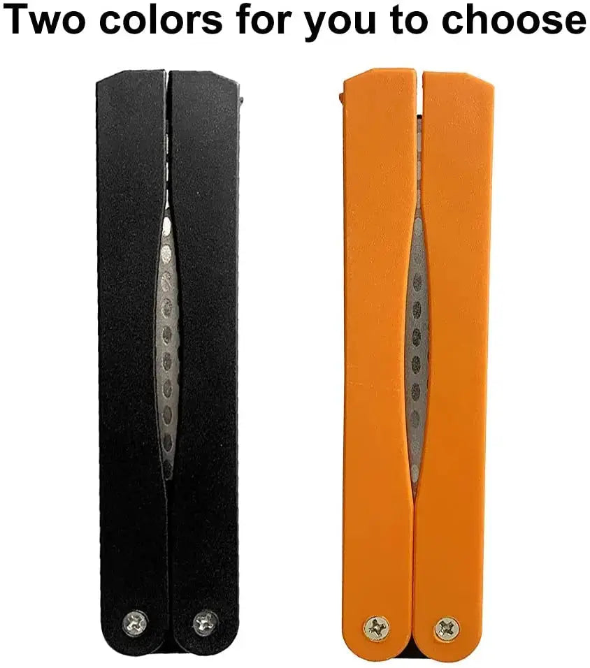MYVIT Double Sided Folded Pocket Sharpener 400 Grit Diamond Sharpening Stone For Knives
