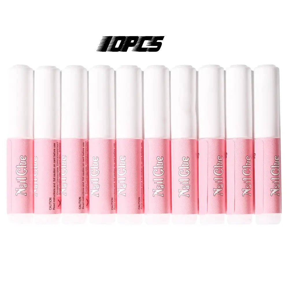 NailForge Super Strong Nail Glue For Acrylic And Press On Nails Quick Drying Long Lasting Bond Water Based Formula