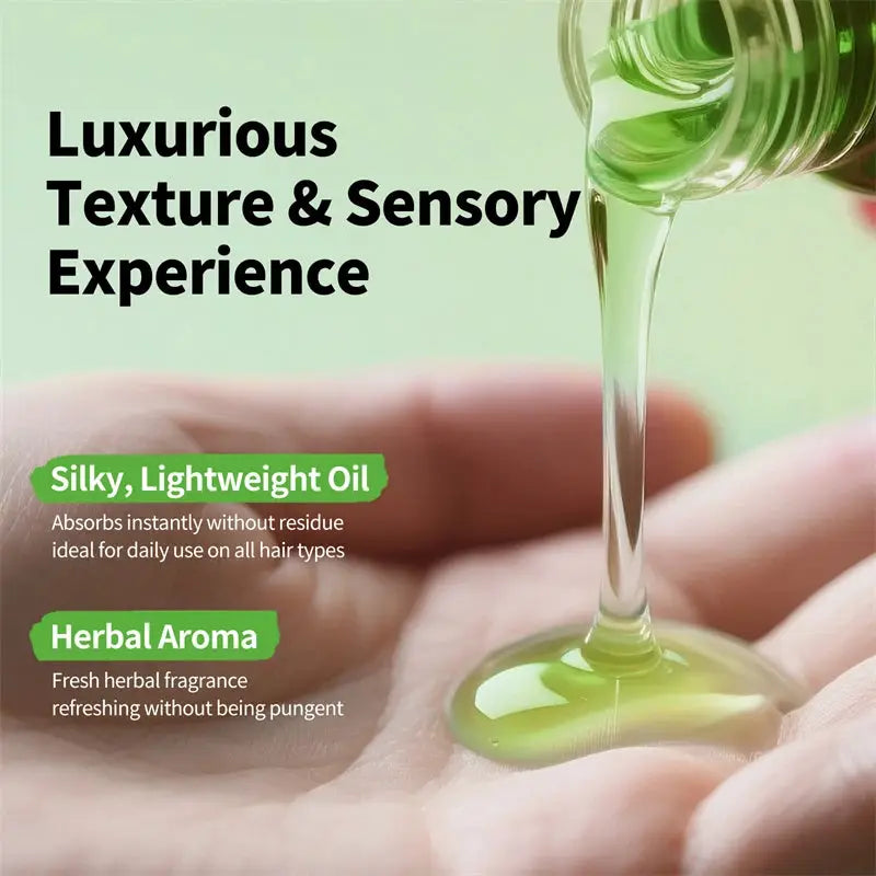 Ayurvedic Hair Growth Oil Organic Serum For Anti Hair Loss And Fast Regrowth Thicken Hair And Revitalize Scalp