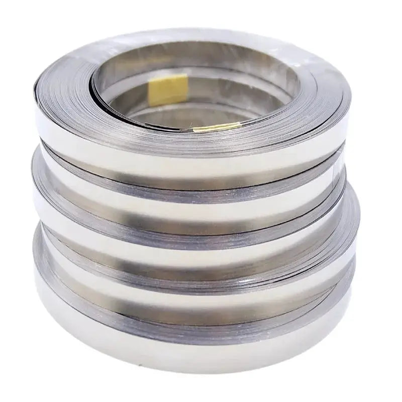Nickel Plated Steel Strip Connector For 18650 Li Ion Battery Pack Spot Welding 0.1mm 0.2mm
