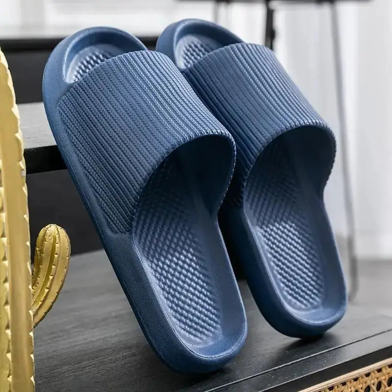 CloudStep Thick Platform Indoor Slippers For Women Non Slip EVA Soft Sole Comfort Lightweight Summer House Shoes