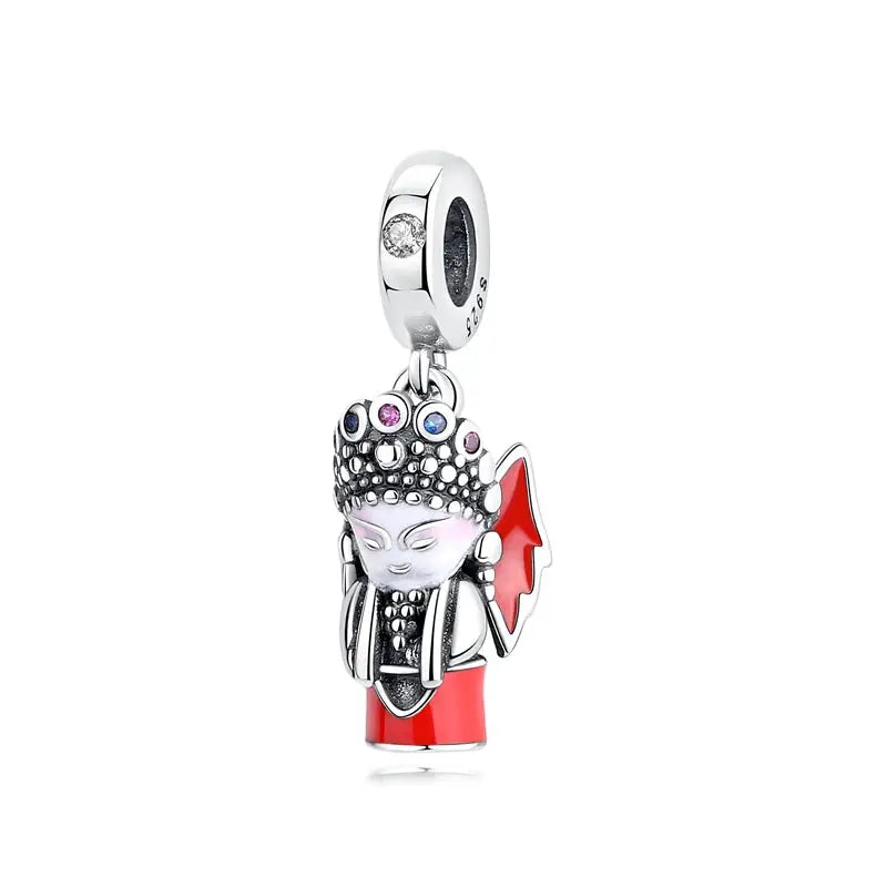 925 Sterling Silver Travel Theme Charms Beads London Bus Paris Suitcase Sam Panda Bracelets Necklaces Women DIY Jewelry