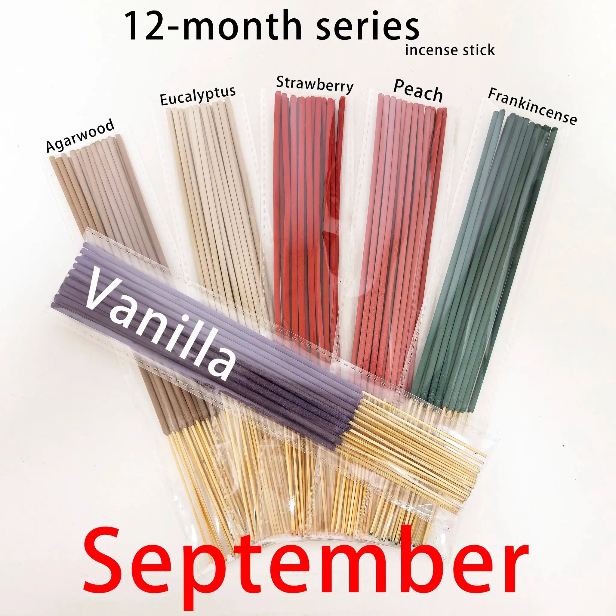 6 Sets Of 126 Incense Sticks Assorted Scents For Purification Meditation Yoga And Home Use Gift