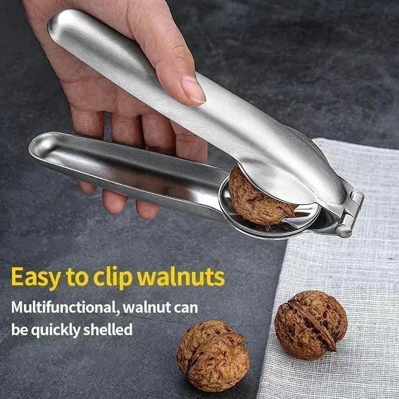 ProChef 2in1 Chestnut Cracker And Sheath Cutter Stainless Steel Tool Dual Nut Cracker Pliers For Easy Shelling