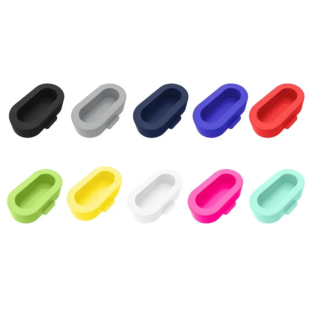 Silicone dustproof charging port plugs, 10-pack, for Garmin Fenix 7/6/5 and Forerunner 965/955/265/255 watches - Simples Market