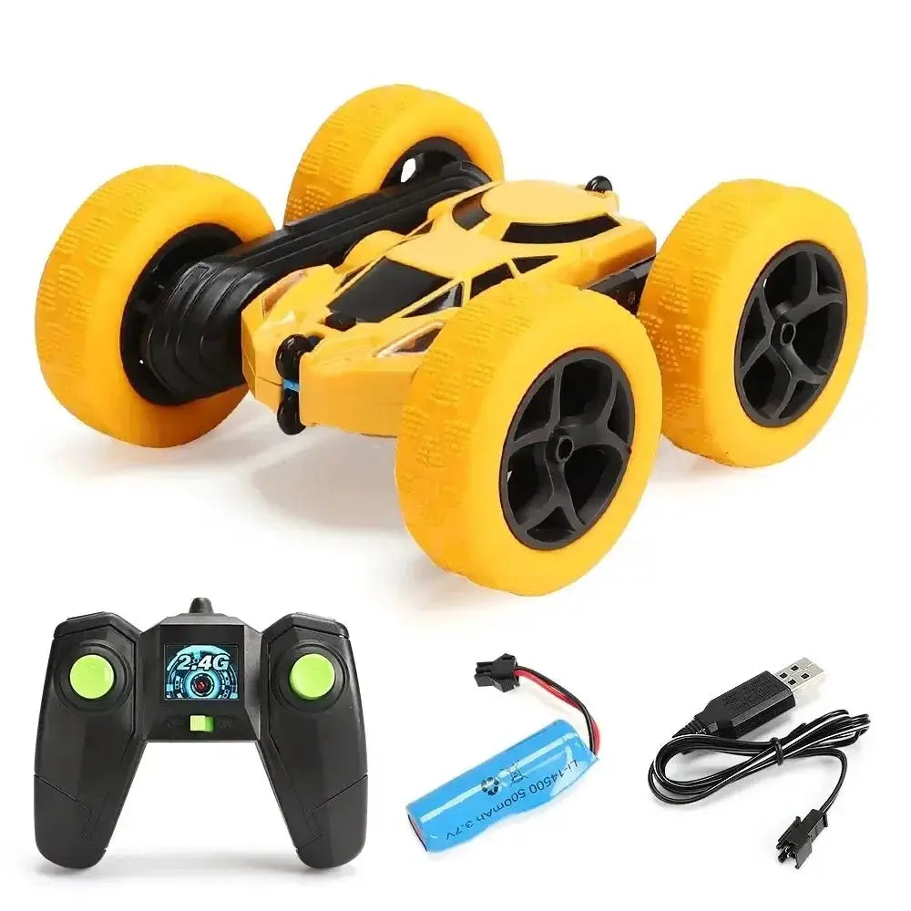 RC Stunt Car Double Sided Flip Remote Control Car 2.4G High Speed 360 Degree Rotation Drift Toys For Kids