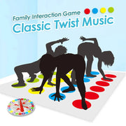 Twist Game For Family Fun Funny Body Twist Move Mat Board Game For Kids And Adults