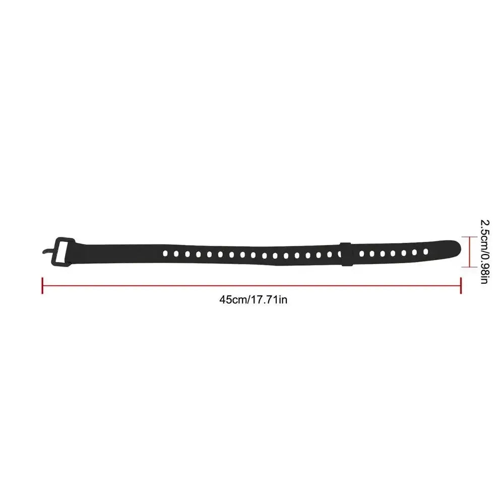 High Strength Rubber Tension Strap Cargo Belt For Gear WaterBottle Luggage Flashlight Air Pump Self Defense Stick