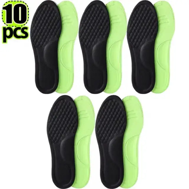 Soft Memory Foam Orthopedic Insoles Deodorizing Antibacterial For Shoes Sweat Absorption For Sports
